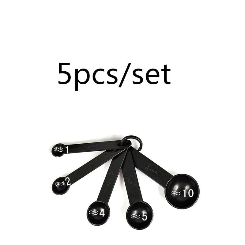 5/10pcs Measuring Tools Kitchen Measuring Spoons Teaspoon Sugar Scoop Cake Baking Flour Measuring Cups Kitchen Measuring Spoons 5pcs S