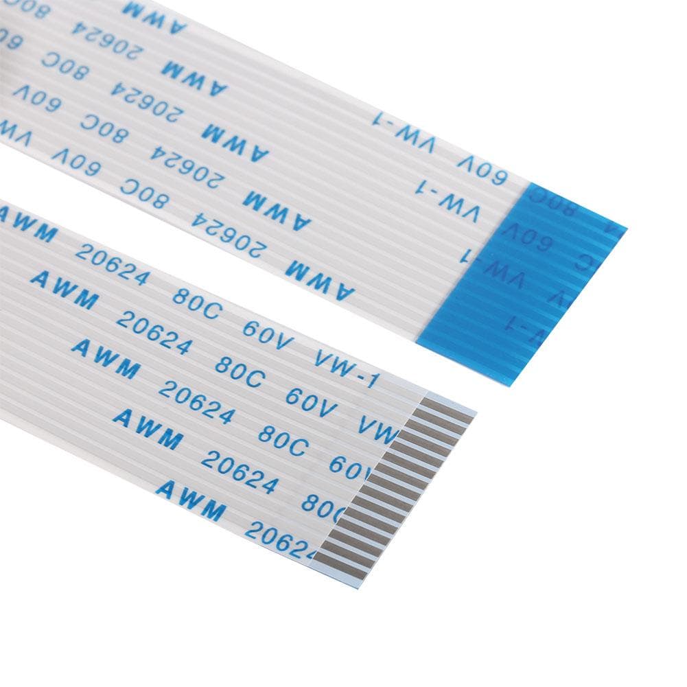 1x Ribbon FPC 15pin 0.5mm Pitch 50cm flat Cable for Raspberry Pi Camera