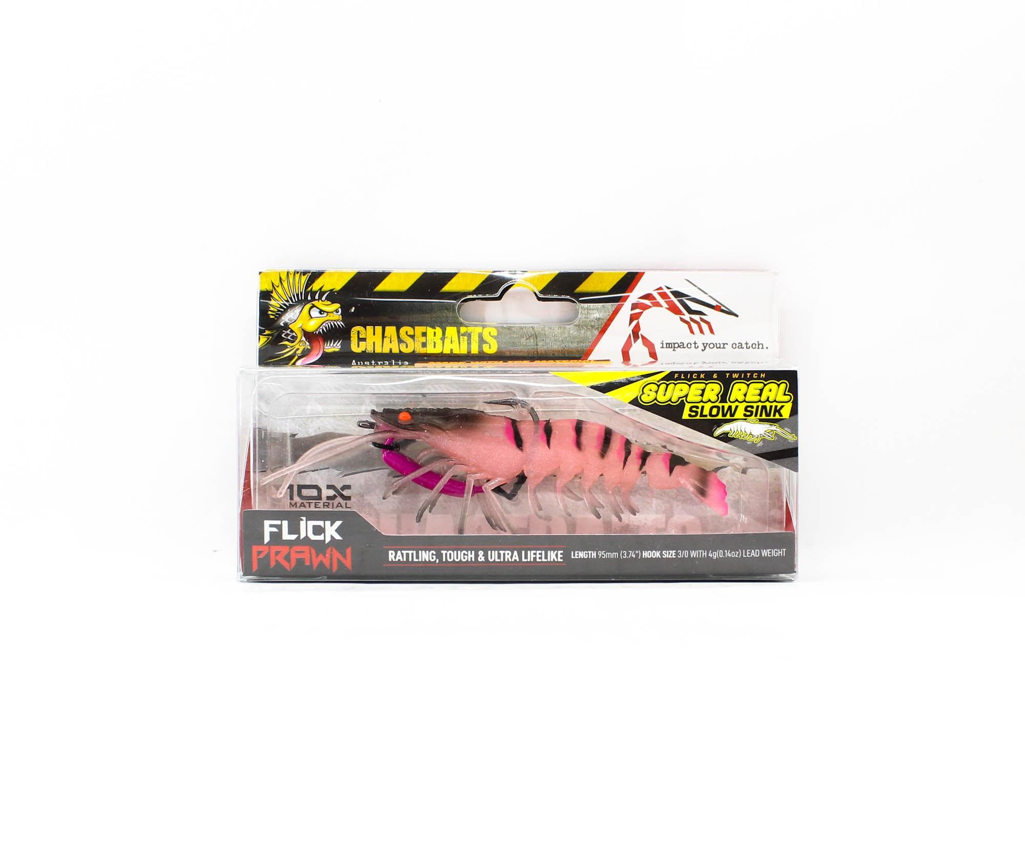 Chasebaits Flick Prawn 95 mm 4 grams Sinking Lure 3 (4864)