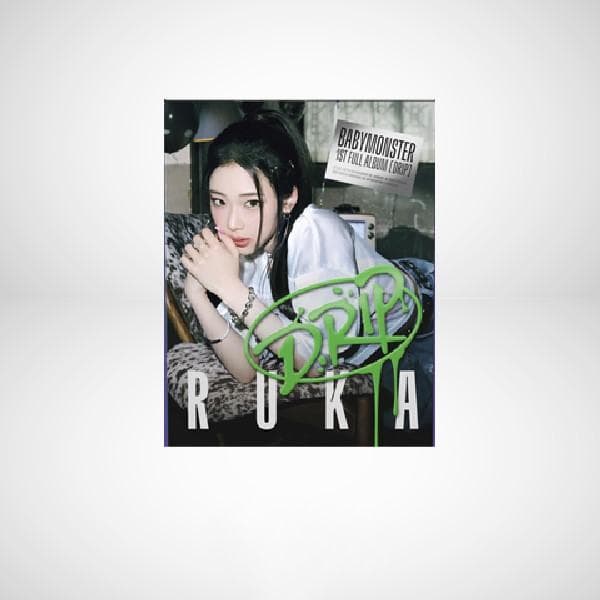 BABYMONSTER - [DRIP] 1st FULL Album YG TAG ALBUM Ruka