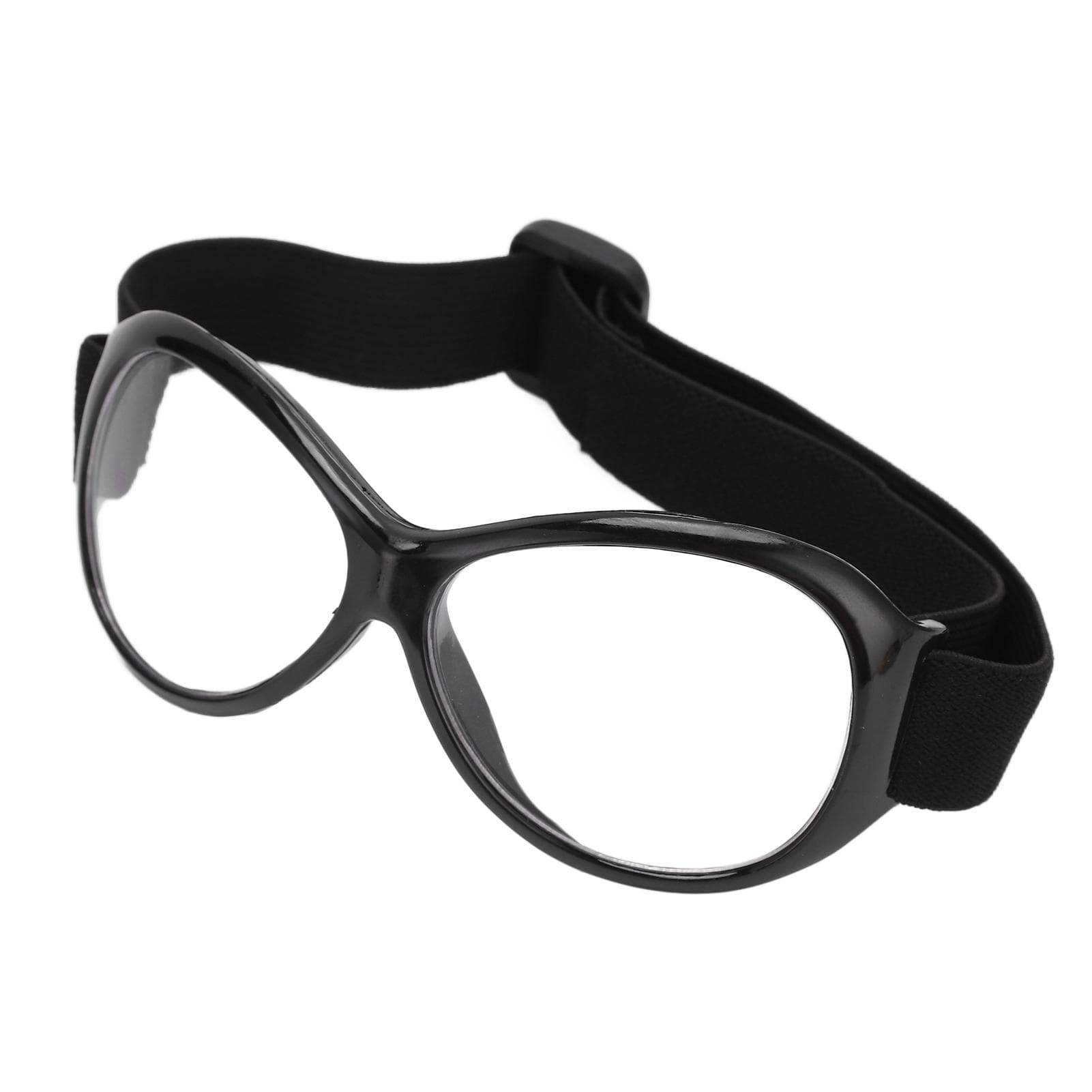 Outdoor Professional Basketball Glasses Adjustable Head Band Durable Sports Safety GogglesBlack