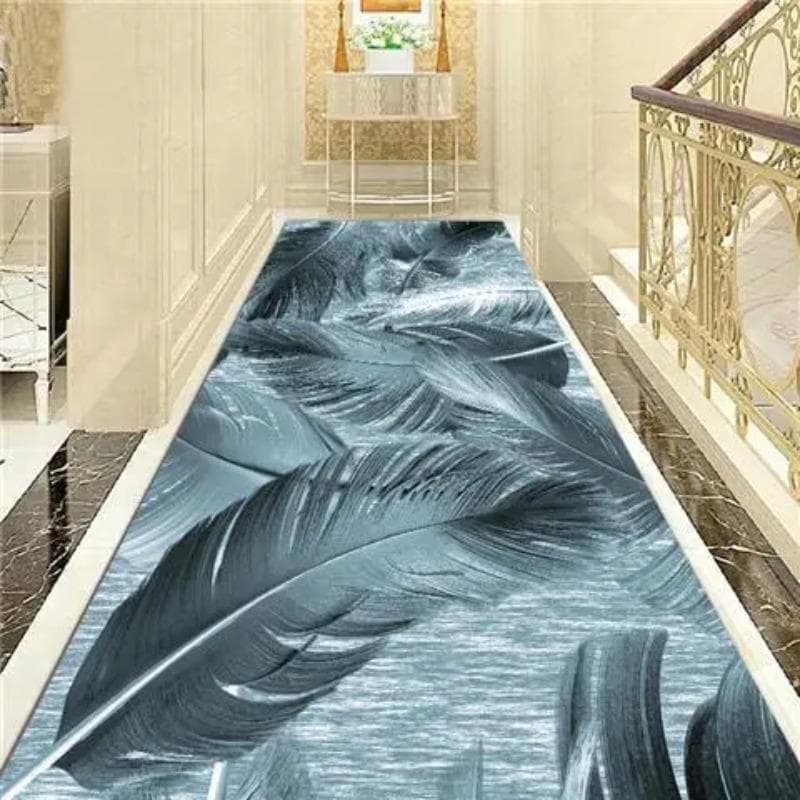 Modern Geometric Long Lobby Carpets Living Room Bedroom Rugs Stairway Hallway Decor Corridor Aisle Party Wedding Homestay Customized size