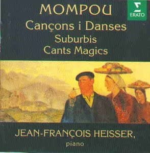 CD MOMPOU; HEISSER - Mompou;Cancons I Danses Germany Classical Used