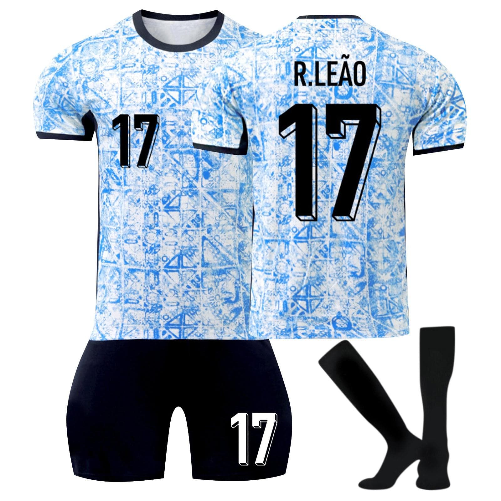 2425 Away Jerseys Sports Team Uniform Set Football Training Suit Set 26