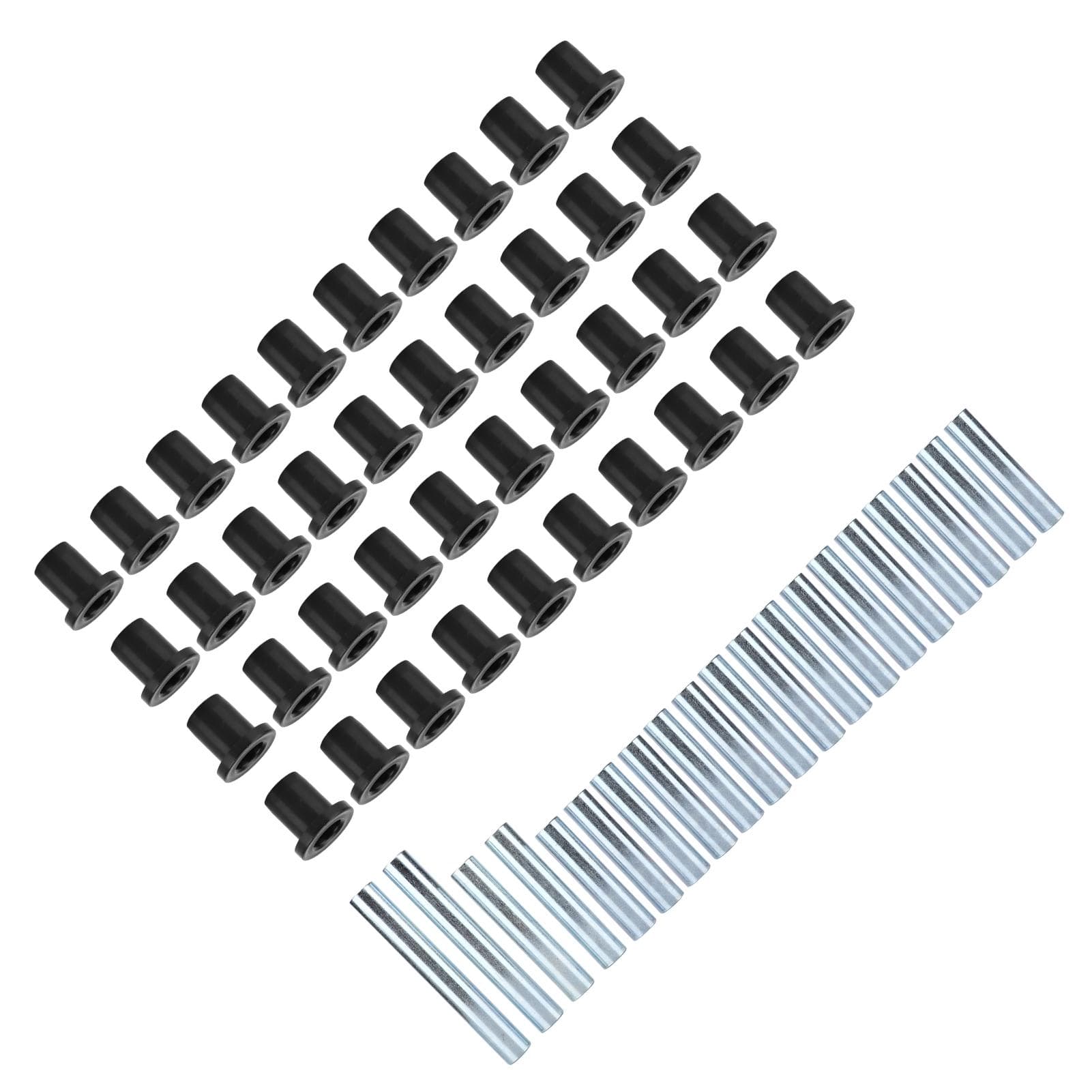 60pcs A Arm Bushing Kit ABS Metal Replacement for Polaris Ranger XP 800 2010?2014