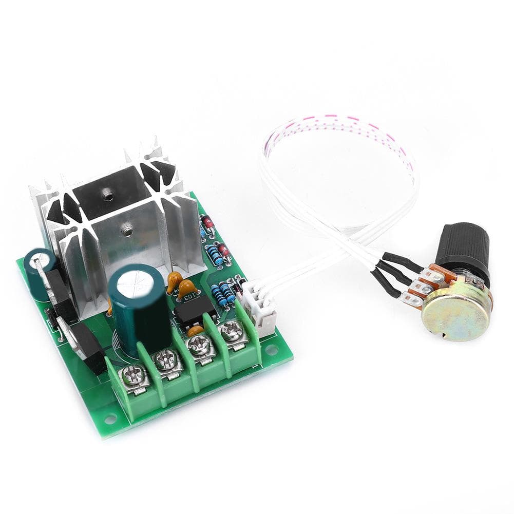 DC Motor Controller PWM Stepless Switch High Power Drive Board for 6V 12V 24V 30V