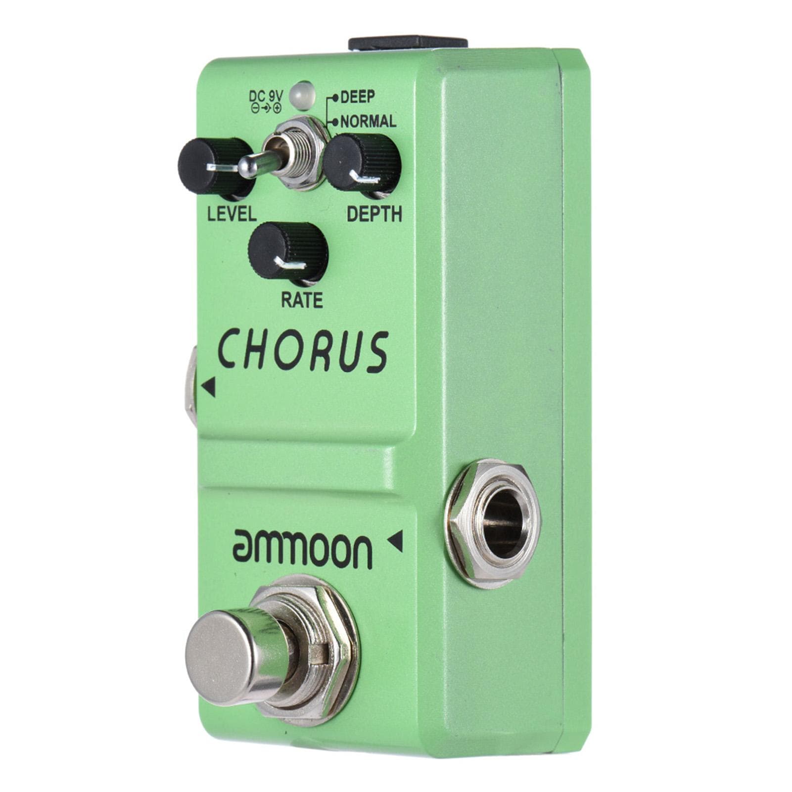 ammoon Nano Series Guitar Effect Pedal Analog Chorus True Bypass Aluminum Alloy Body