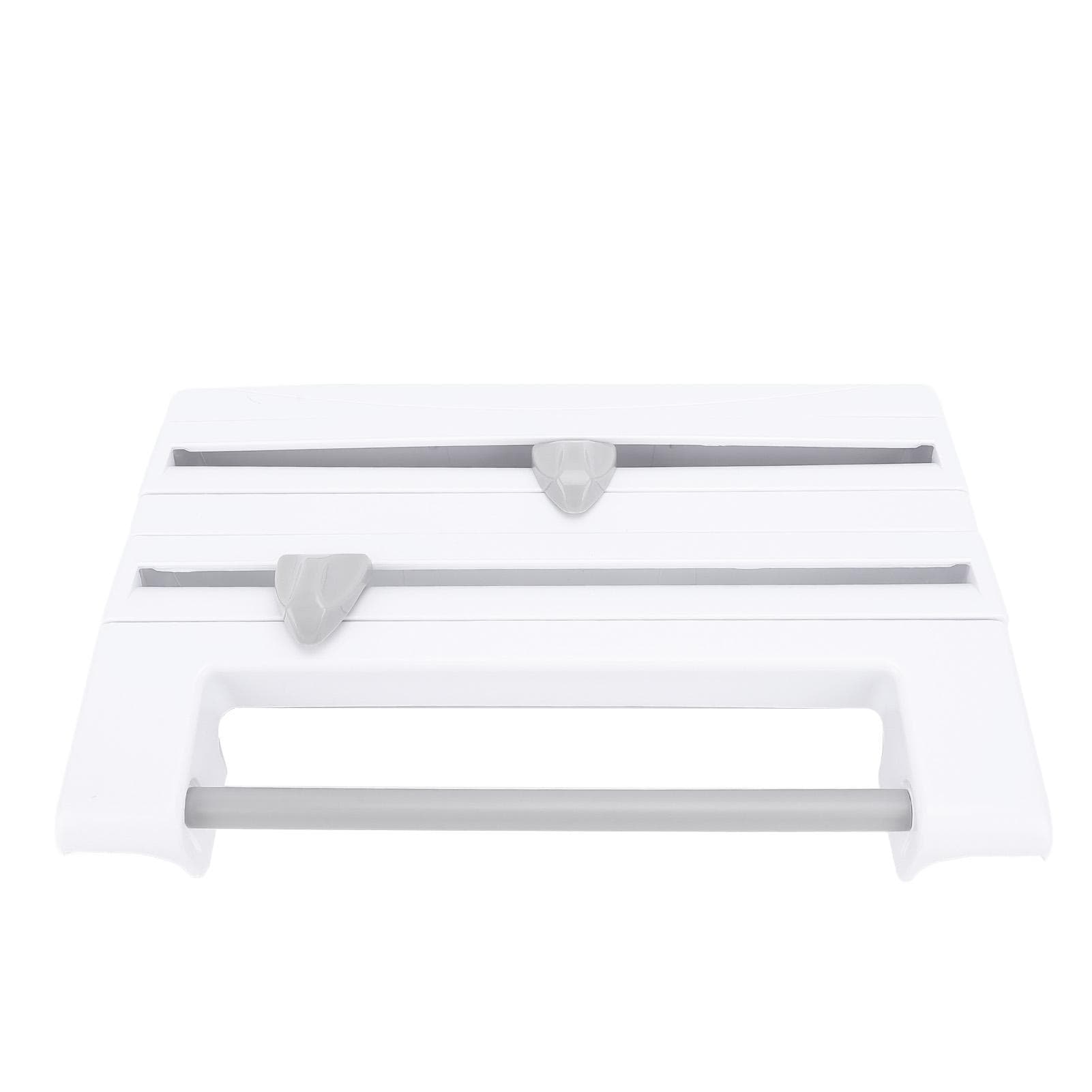 Kitchen Wrap Dispenser Wall Mounted Easy To Install Multipurpose Foil Dispenser for Home Use