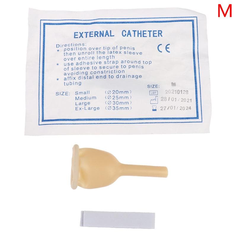 Male External Catheter Medical Sterilized Latex Catheter Urine Collector Elderly M