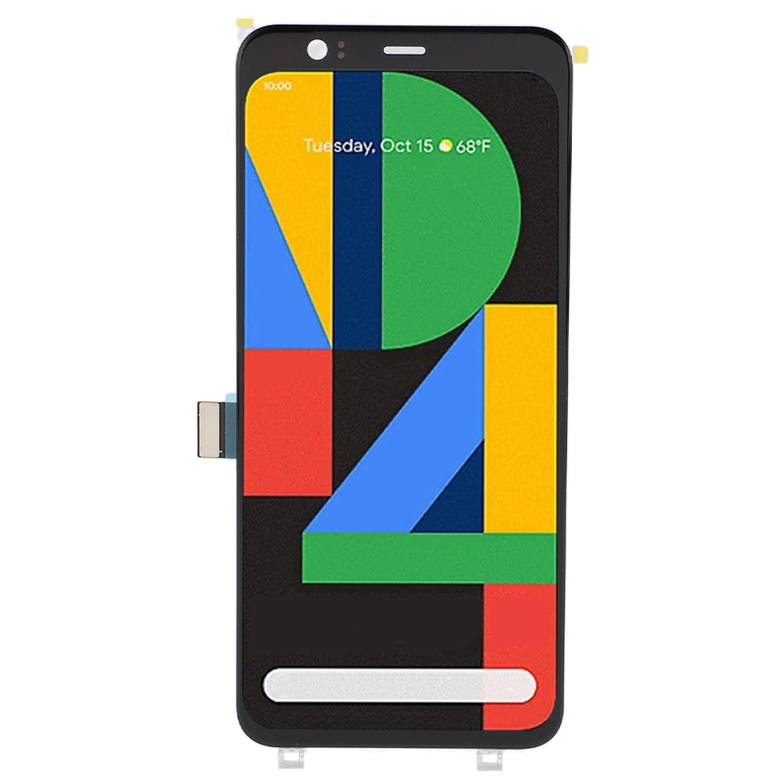 Screen Replacement for Pixel 4 G020I G020N G020M Touch Panel Digitizer Assembly with Tools Support
