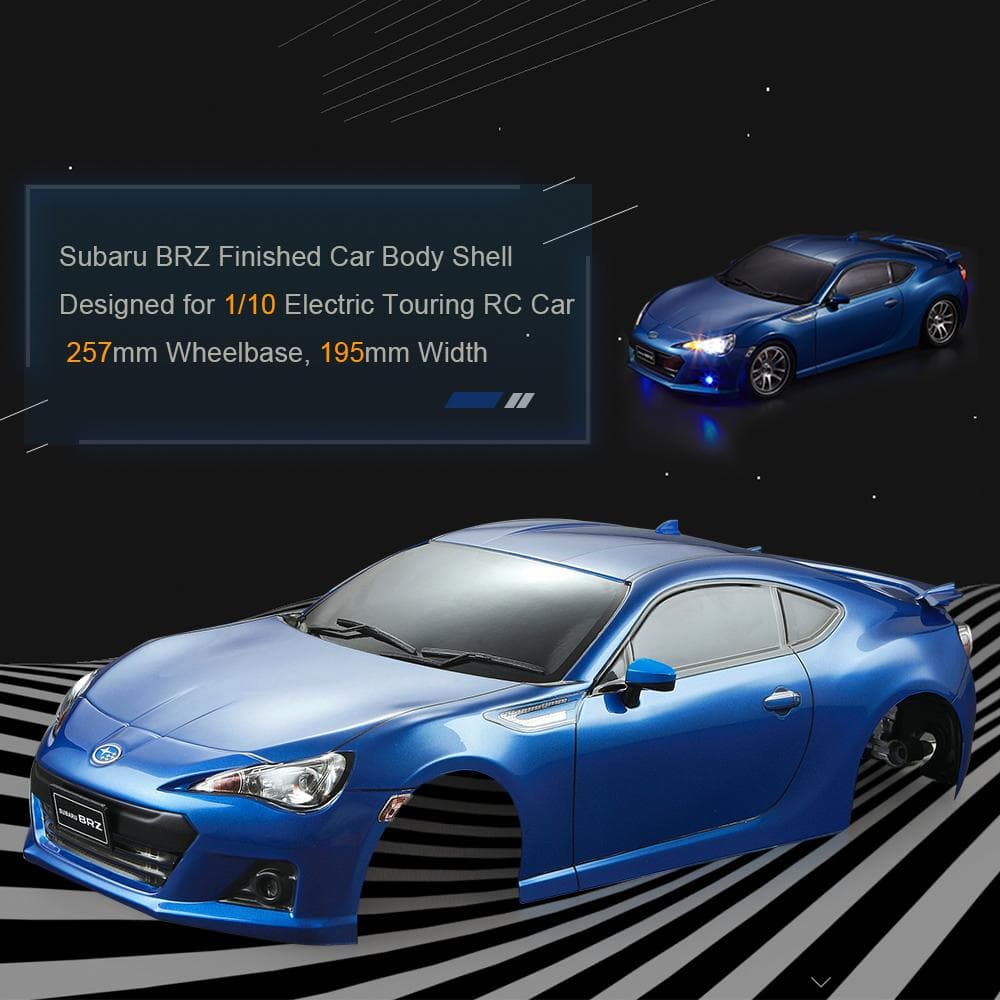 KillerBody RC Car Body Shell Frame Kit for Subaru BRZ 1/10 Electric Touring Car RC Racing DIY Parts blue