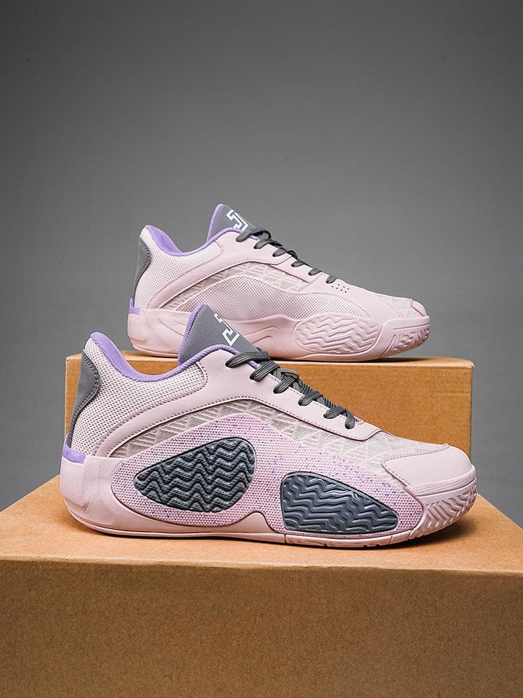 Men's Basketball Shoes Breathable Cushioning Non-Slip Wearable Runing Shoes Gym Training Athletic Basketball Sneakers for Women 45