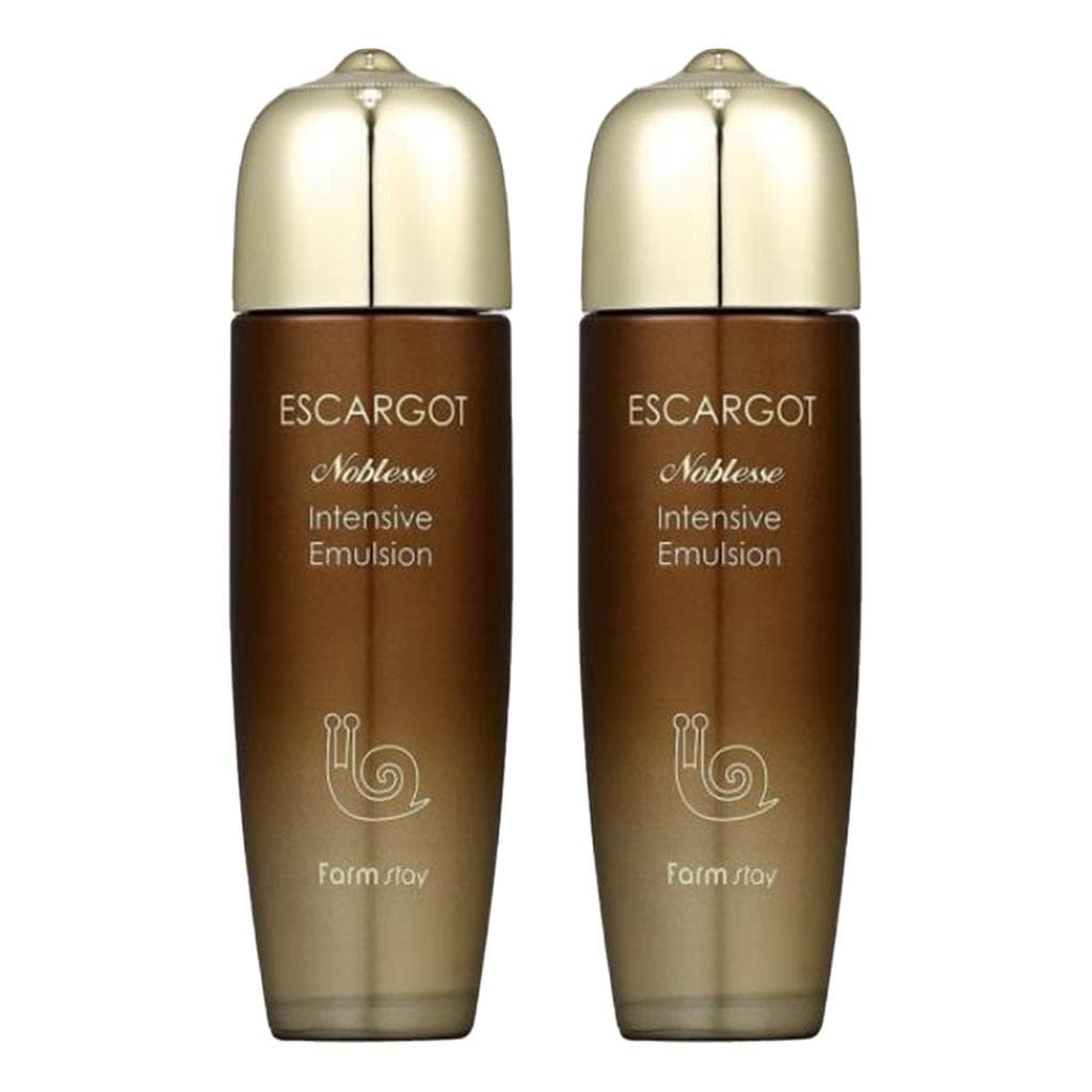 FARM STAY Escargot Noblesse Intensive Emulsion 150ml (3 Options) 2pcs