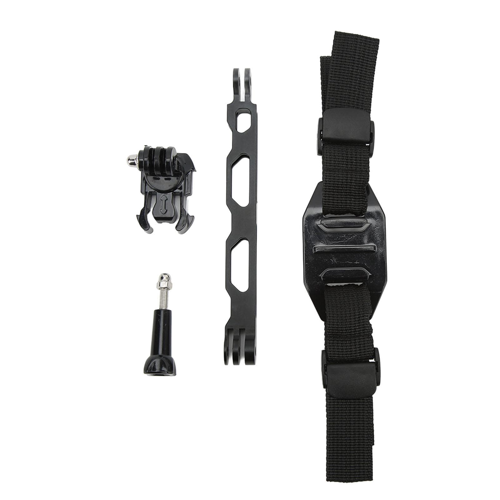 Adjustable Bike Helmet Strap Head Belt Mount Holder Adapter for Osmo Action Sports Camera