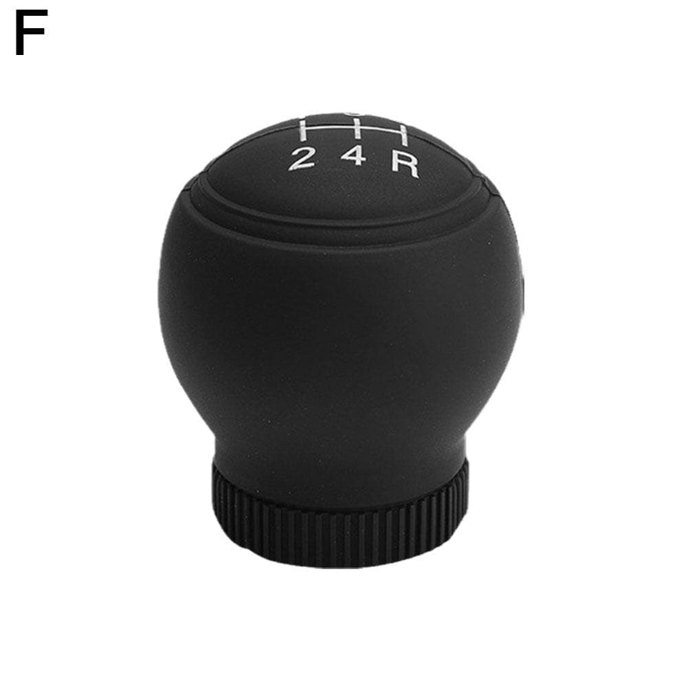 Silicone Car Gear Shift Knob Silicone Cover Protect Dustproof Nonslip Sleeve WaterProof Lev Z9L5 Black-5 gear B