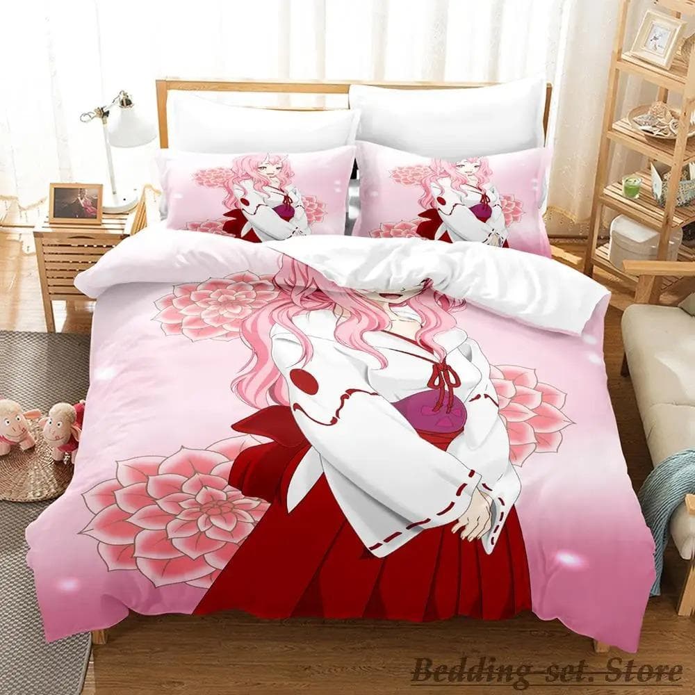 Rimuru Tempest Bedding Set Single Twin Full Queen King Size Bed Set Adult Kid Bedroom Duvetcover Sets Anime Kawaii EU King 240x220cm