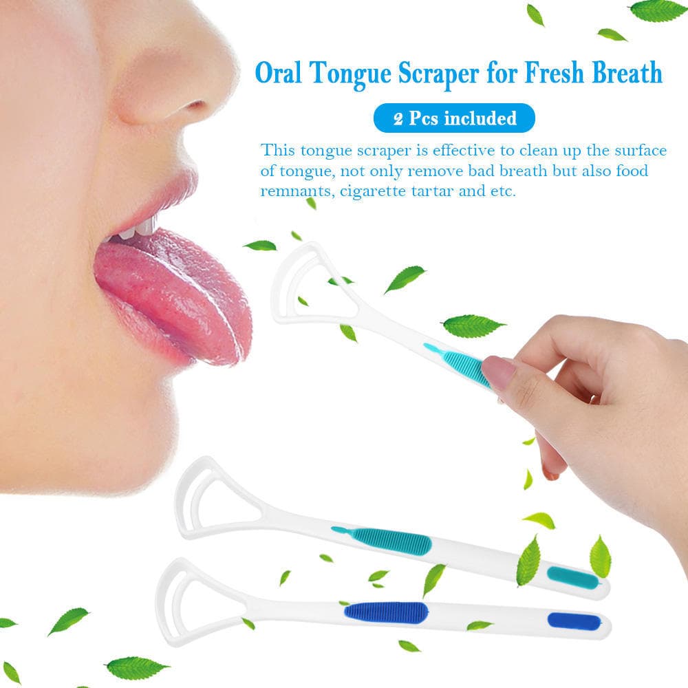 Tongue Scraper Brush cleaner Oral cleaning toothbrush brush Fresh Breath remove coating tongue scraper