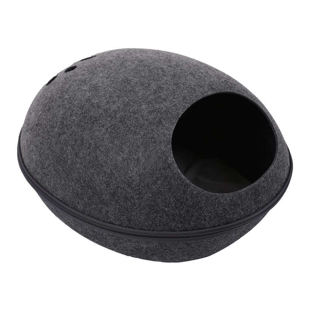 Cat Pet Cave Bed for Cats Kittens Pets grey grey