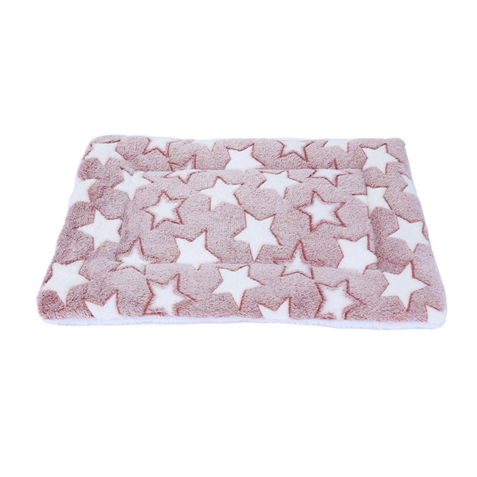 Dog Warm Mat Autumn Winter Double Sided Plush Comfortable Soft Thickened Cute Star Pattern Pet XL
