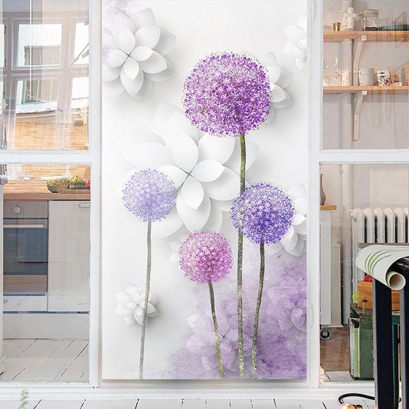Bathroom Glass Stickers Bathroom Translucent Opaque Anti-transparent Balcony Window Blackout Glass Film Frosted Anti-peep 40x120cm