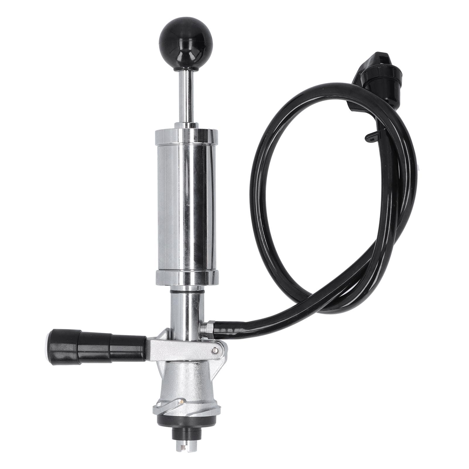 Beer Keg Party Pump with Tap Hose Stainless Steel Home Brewing Accessory for American S System Kegs