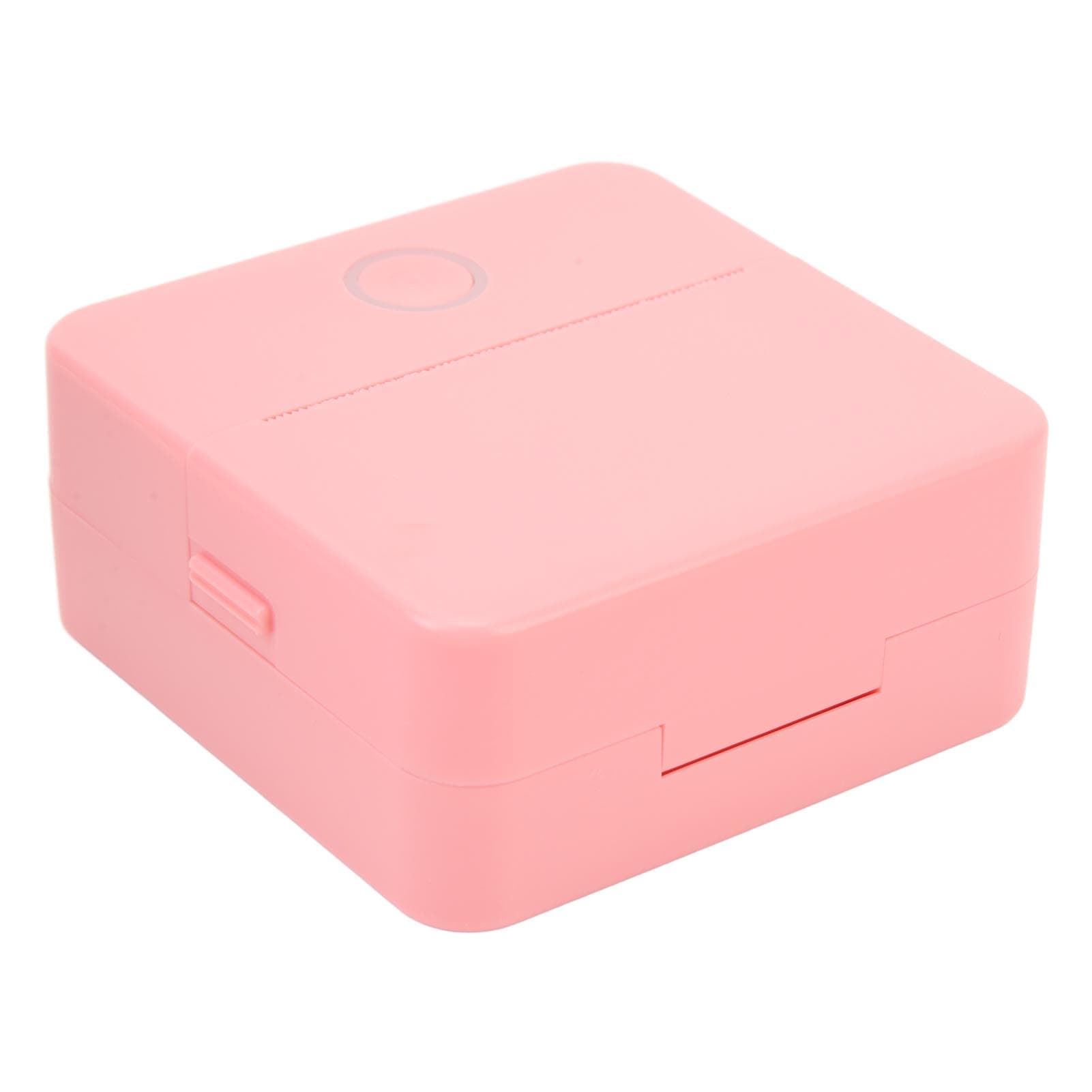 Mini Portable Thermal Printer Inkless Pocket Printer with APP for Pictures Retro Style Photos pink