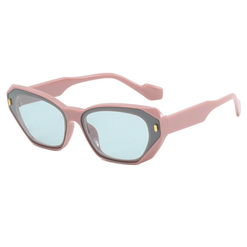 1PC Vintage Rectangle Sunglasses for Women Men Polygon Frame Anti Glare UV Protection Square Sun Glasses Unisex Shades MULTI