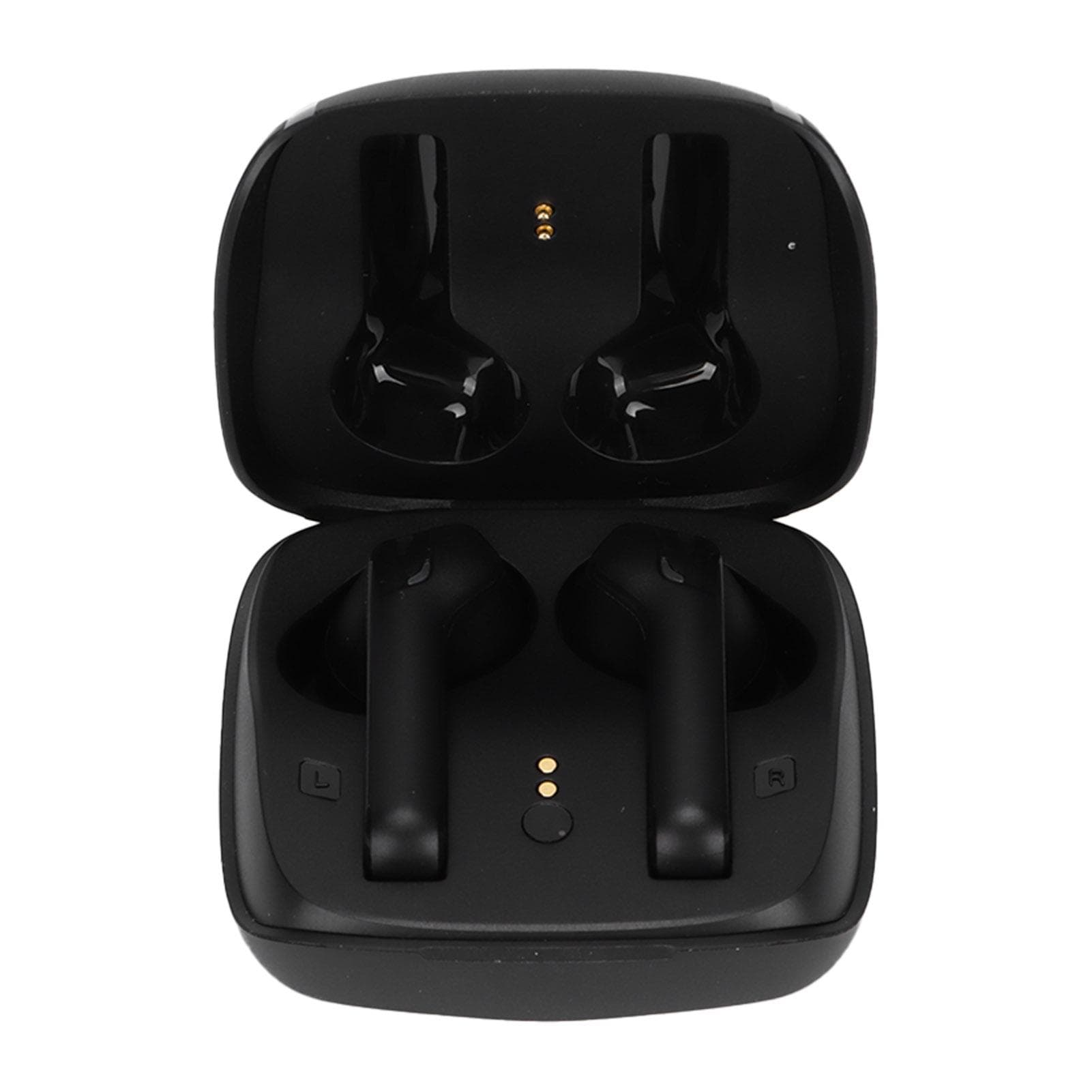 G01 Bluetooth Headset with Charging Compartment Bluetooth 5.0 Version DualCall Wireless black