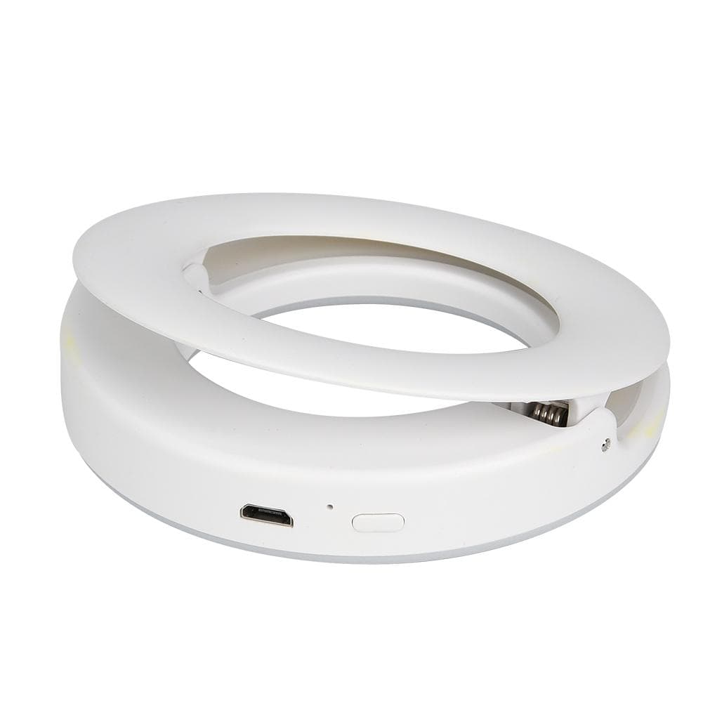 XJ-19 Portable Rechargeable 40 LED Camera Selfie Ring Fill Light 3200K-6500K for Mobile Phone