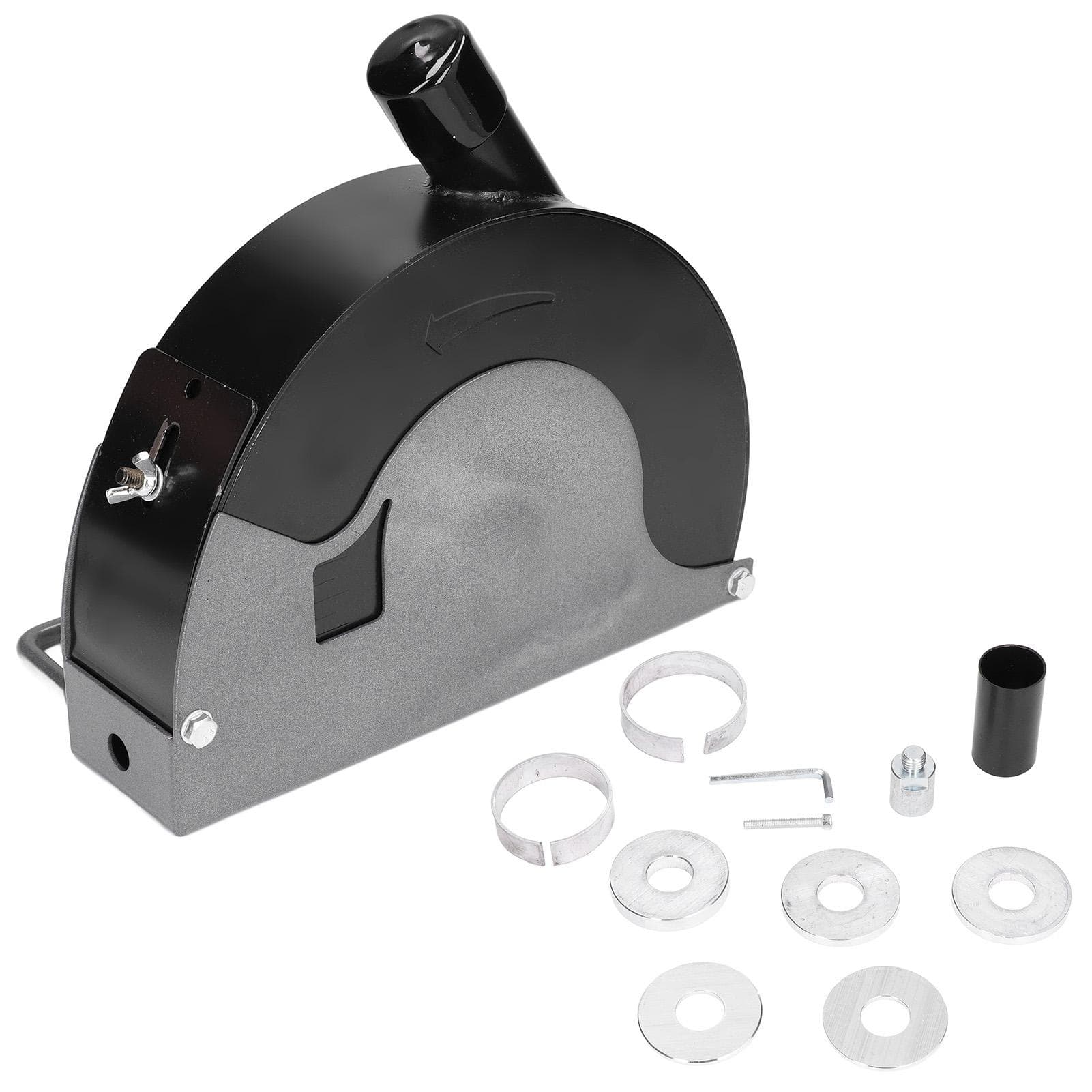 Q?230F 9 Inch Angle Grinder Cutting Dust Cover for 230 Double Saw Blade SlottingDry Cutting