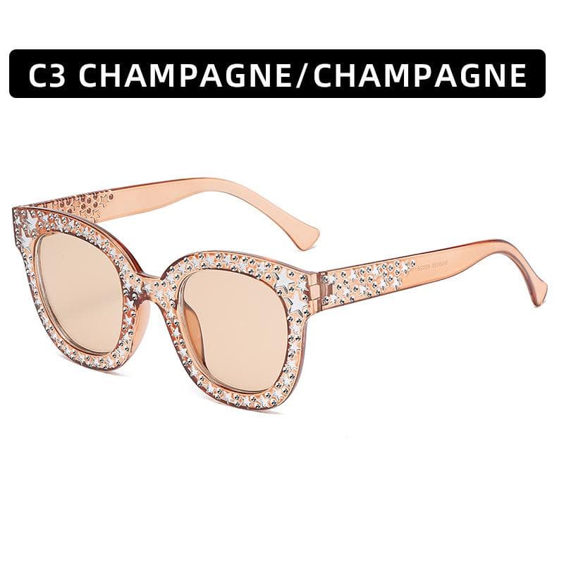 Oversize Star Sunglasses for Women Cute Sexy Fashion UV400 Protection Ladies Sun Glasses Eyewear Accessories