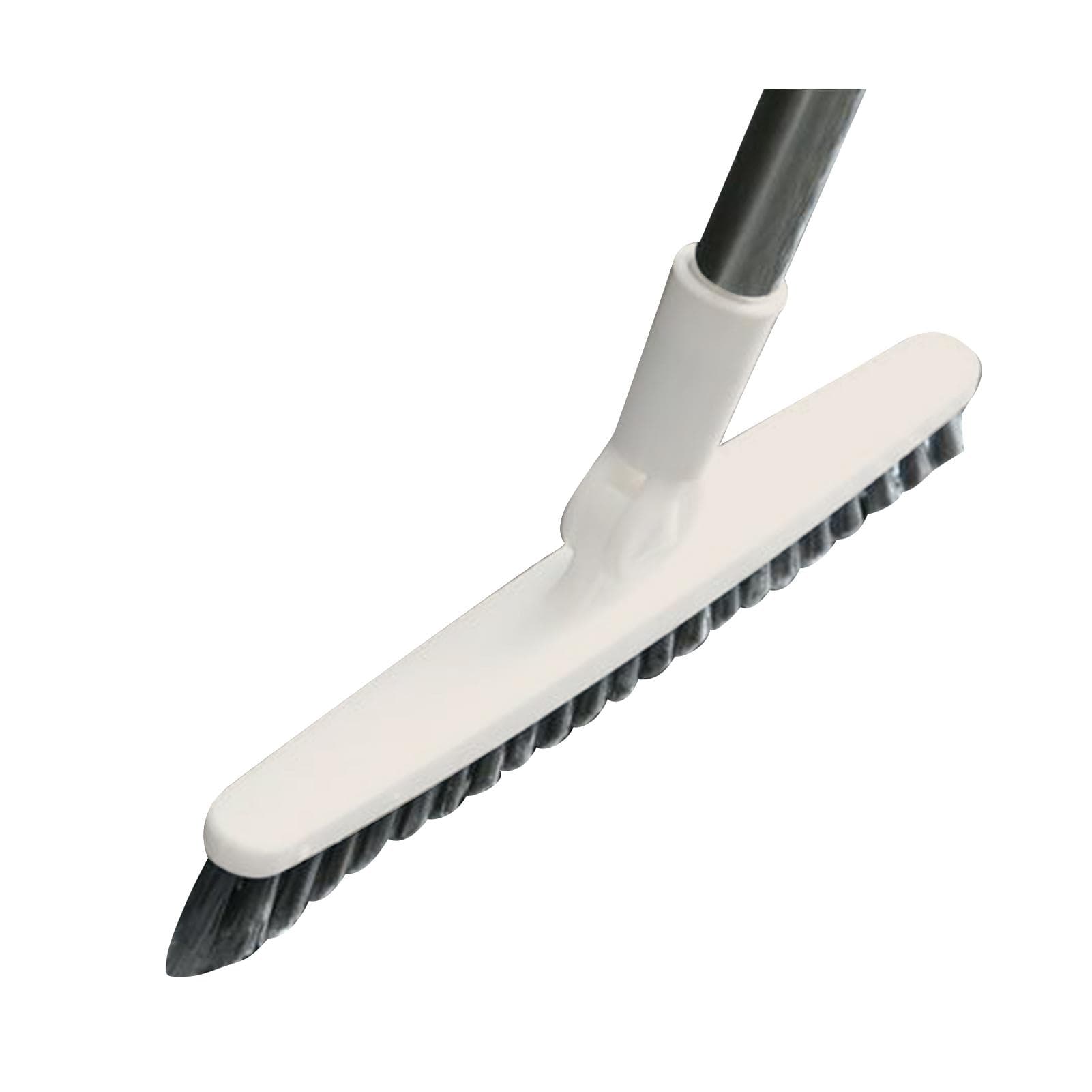 Long Handle Crevice Brush Floor Tile Cleaning Brush Bathroom Kitchen Bathroom Brush 120cm beige