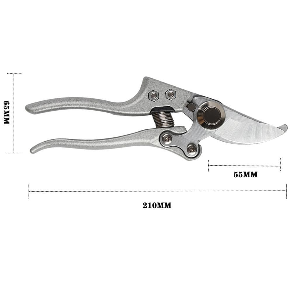 Grafting Tool High Carbon Steel Fruit Tree Pruning Shears Bonsai Pruners Garden Shears Gardening Secateurs Garden Scissors silver