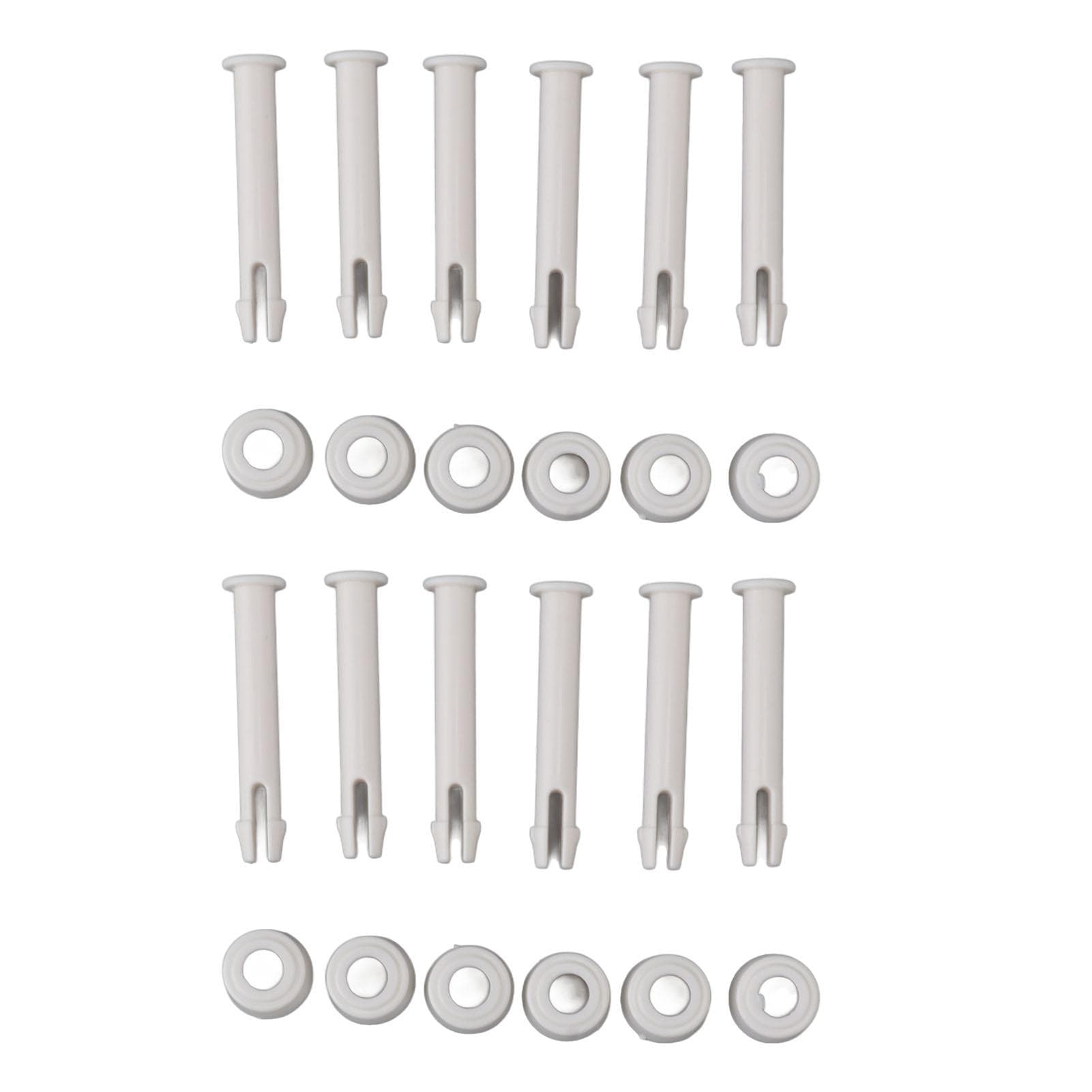 12 Pack Bracket Swimming Pool Fitting Kit Joint Nail Bolt Pin PVC Practical Joint Pin for INTEX 7cm / 2.76in