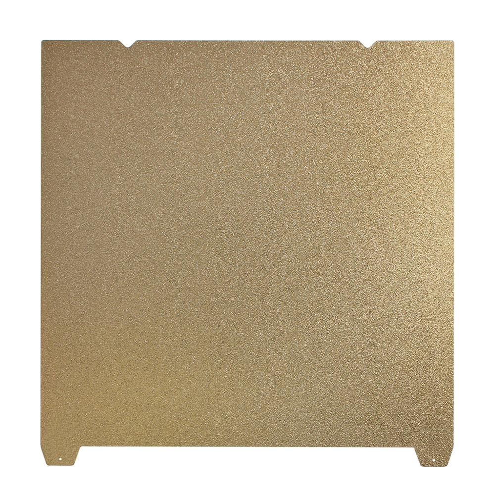 3D PEI Sheet Print Bed Flexible Removable Spring Steel Build Surface 315x310mm Compatible with gold
