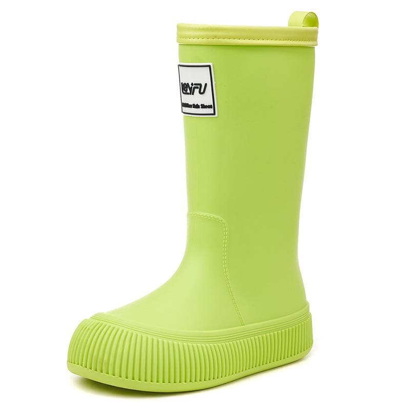 Women's High-Top Waterproof Rain Boots - Stylish, Non-Slip, Comfortable, Durable for Camping & Kitchen Use 40/41