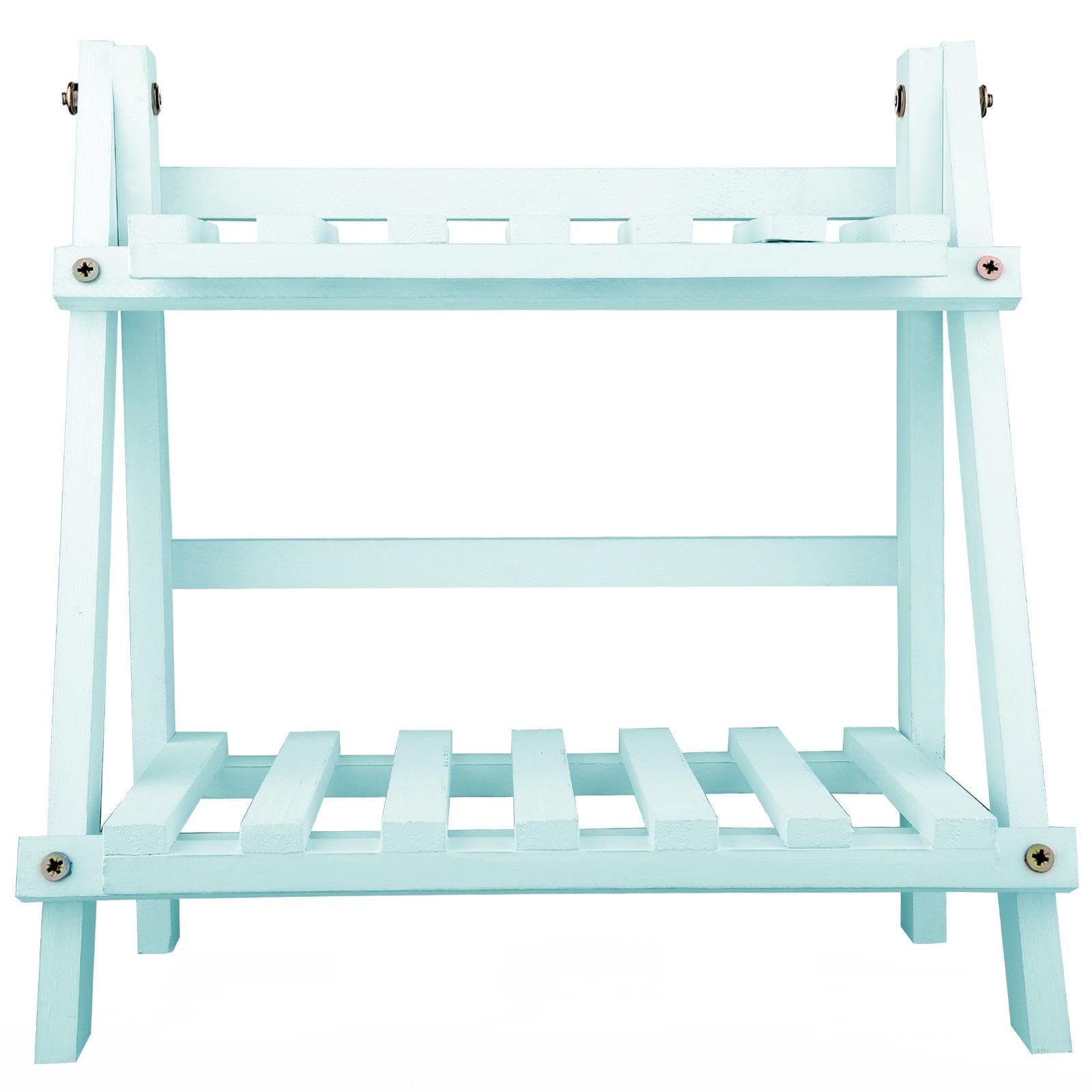 Wooden Flower Pot Rack Flower Stand Muti Layer Storage Planter Rack for Home Outdoor Garden Patio