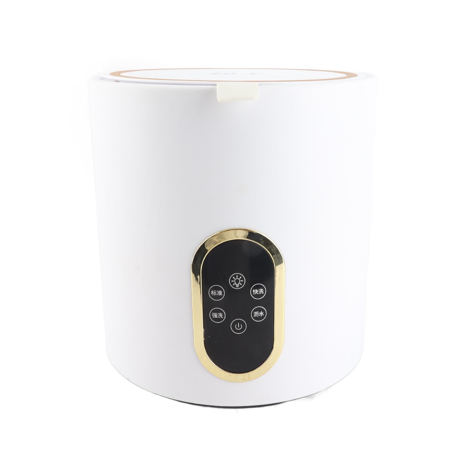Small White Washing Machine Compact Washer Automatic Mini Washing Machine for Home Dormitories