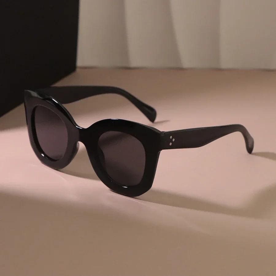 Elegant Cat Eye Sunglasses Women Men Vintage Fashion Mirror Shades Outdoor UV Protection Stylish Unisex Other
