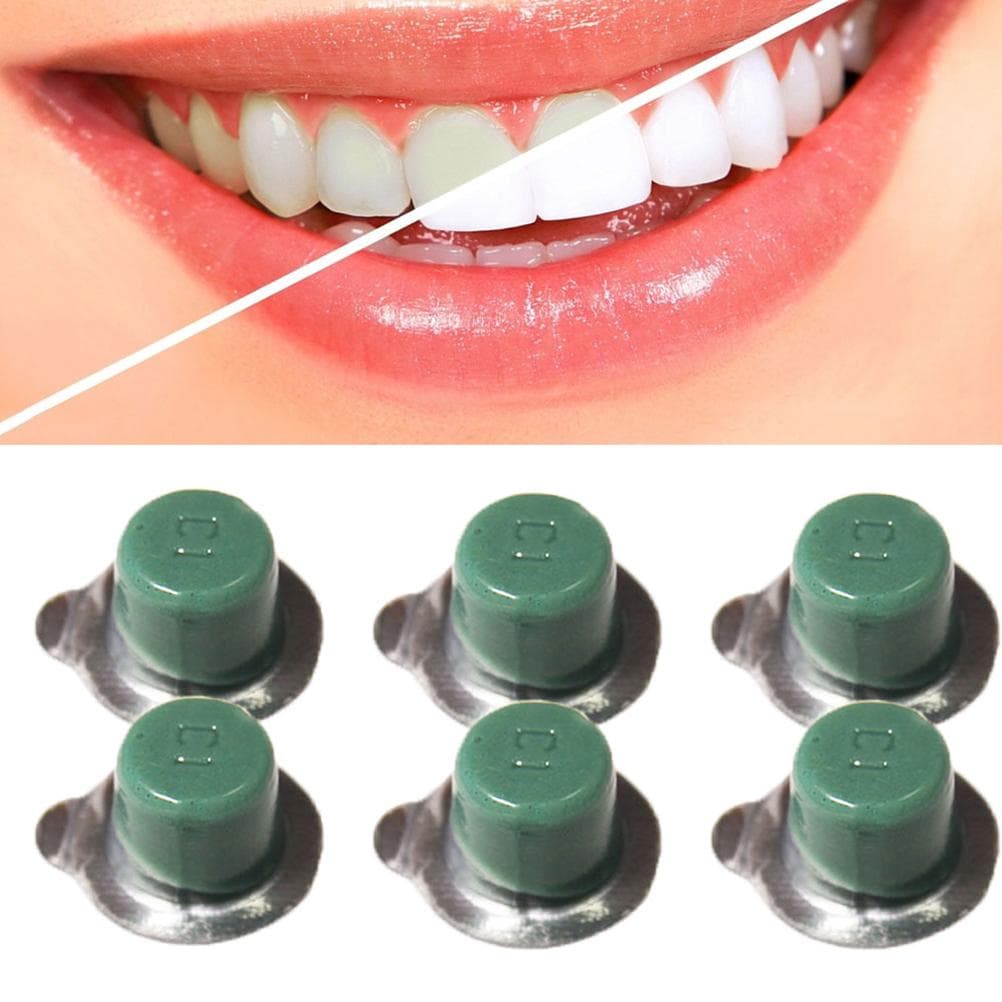 6Pcs Dental Tooth Polishing Paste Teeth Whitening Burnisher Polisher Whitener Tooth Polishing Paste Pink,Green