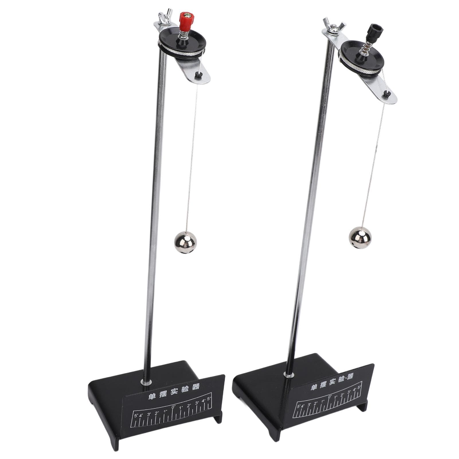 2PCS Single Swing Physics Experiment Equipment Mechanical Vibration Metal Pendulum Ball