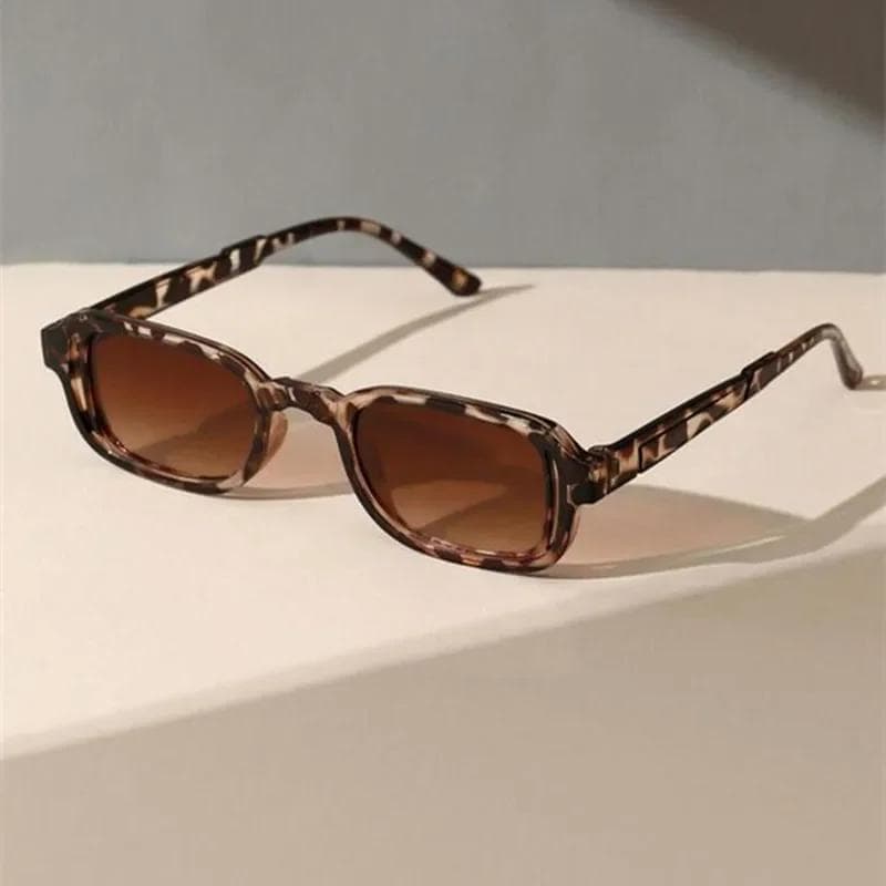 New Small Square Sunglasses for Women Men Fashion Retro Rectangle Holiday Outdoor Colorful Eyewear Driving Shades