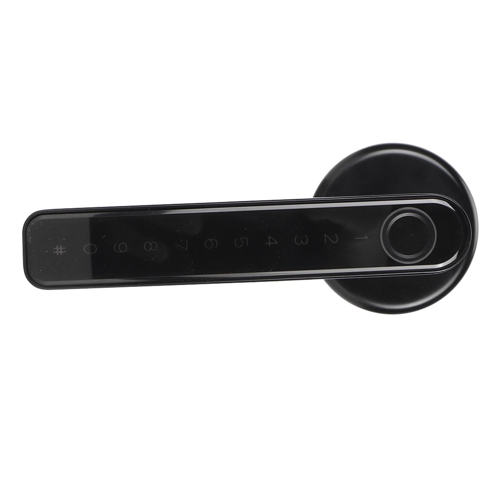 Door Smart Lock Fingerprint Bluetooth APP Password and Backup Mechanic Keys 4 in 1 Biometric Smart