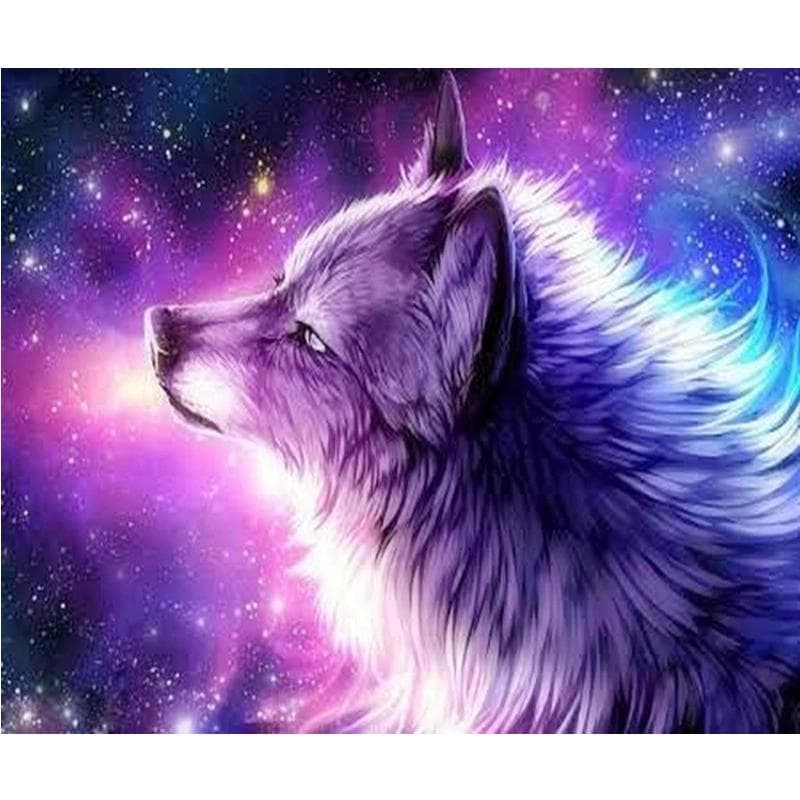 Diamond Embroidery Side of Dog Crystal Cross Stitch Diamond Painting Sticker Decoration Paintings 20X30CM
