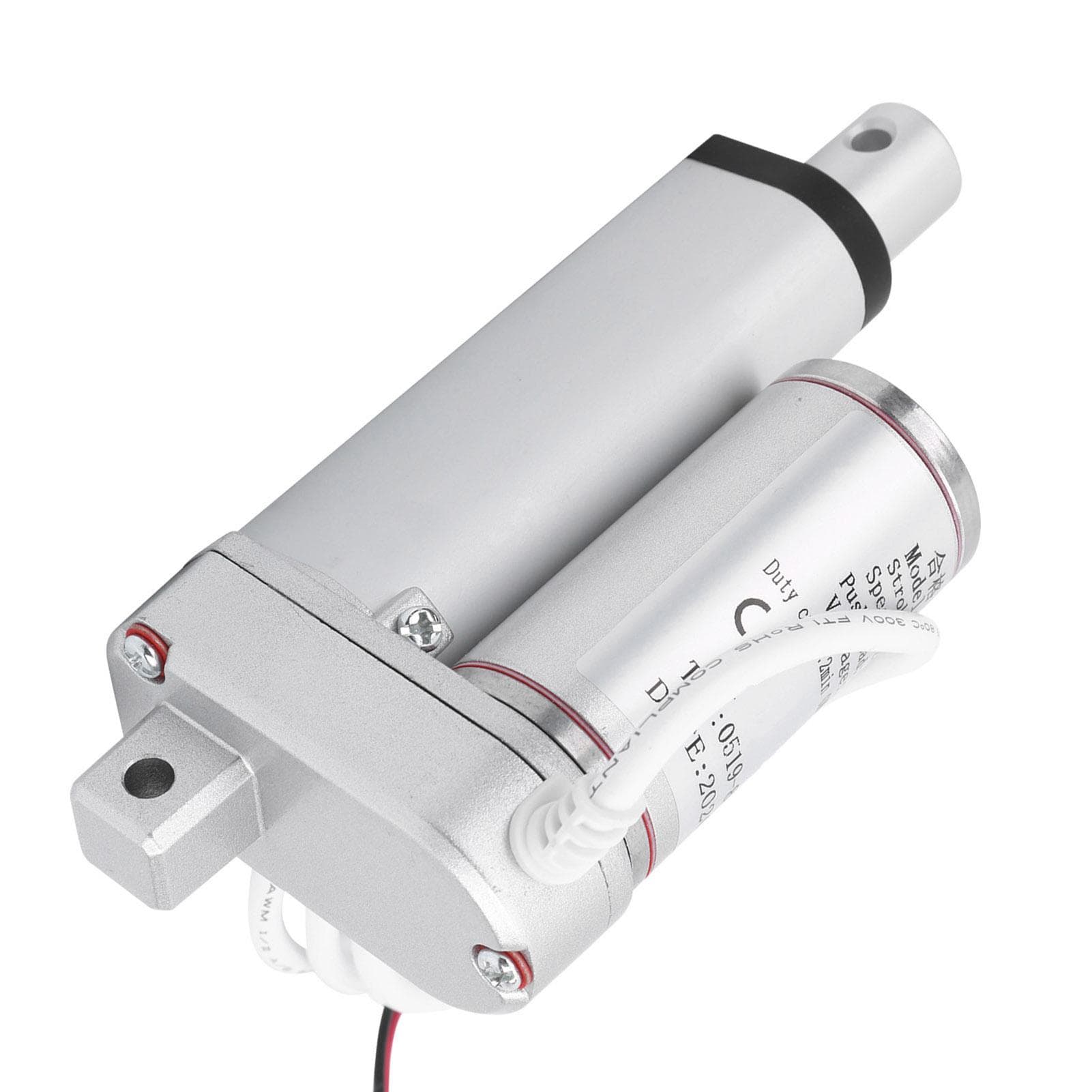 Electric Linear Actuator Motor Lifting System Putter 100kg Load 50mm Stroke 12mms DC48V