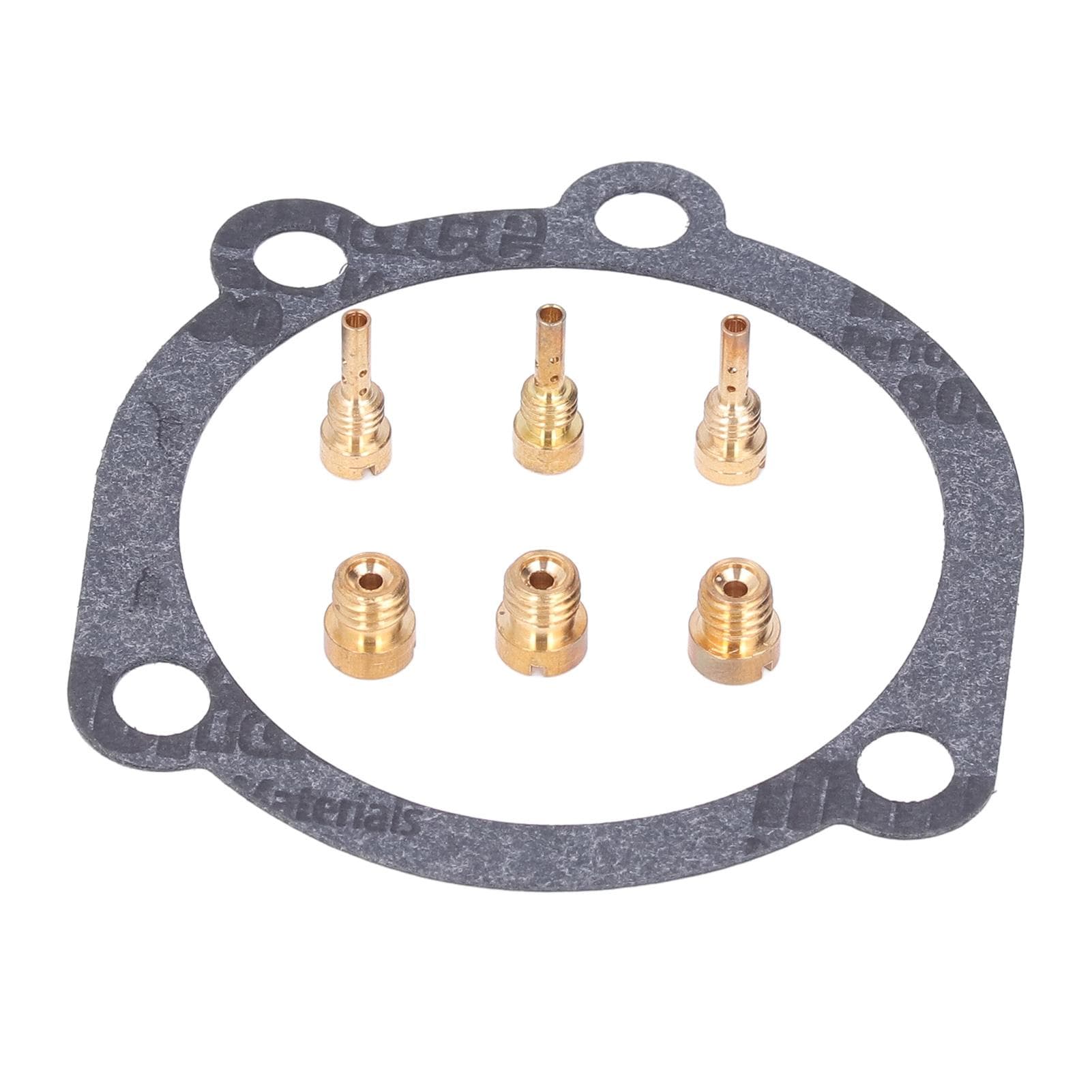 Carburetor Gasket Carb Repair Kit Fiber Paper Metal Replacement for Keihin CV Type 1990Up