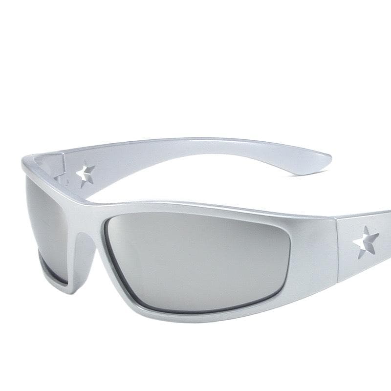 Y2k Punk Retro Sunglasses For Men Women Luxury Designer Sun Glasses UV400 Vintage Shades Fashion Eyewear 1PC