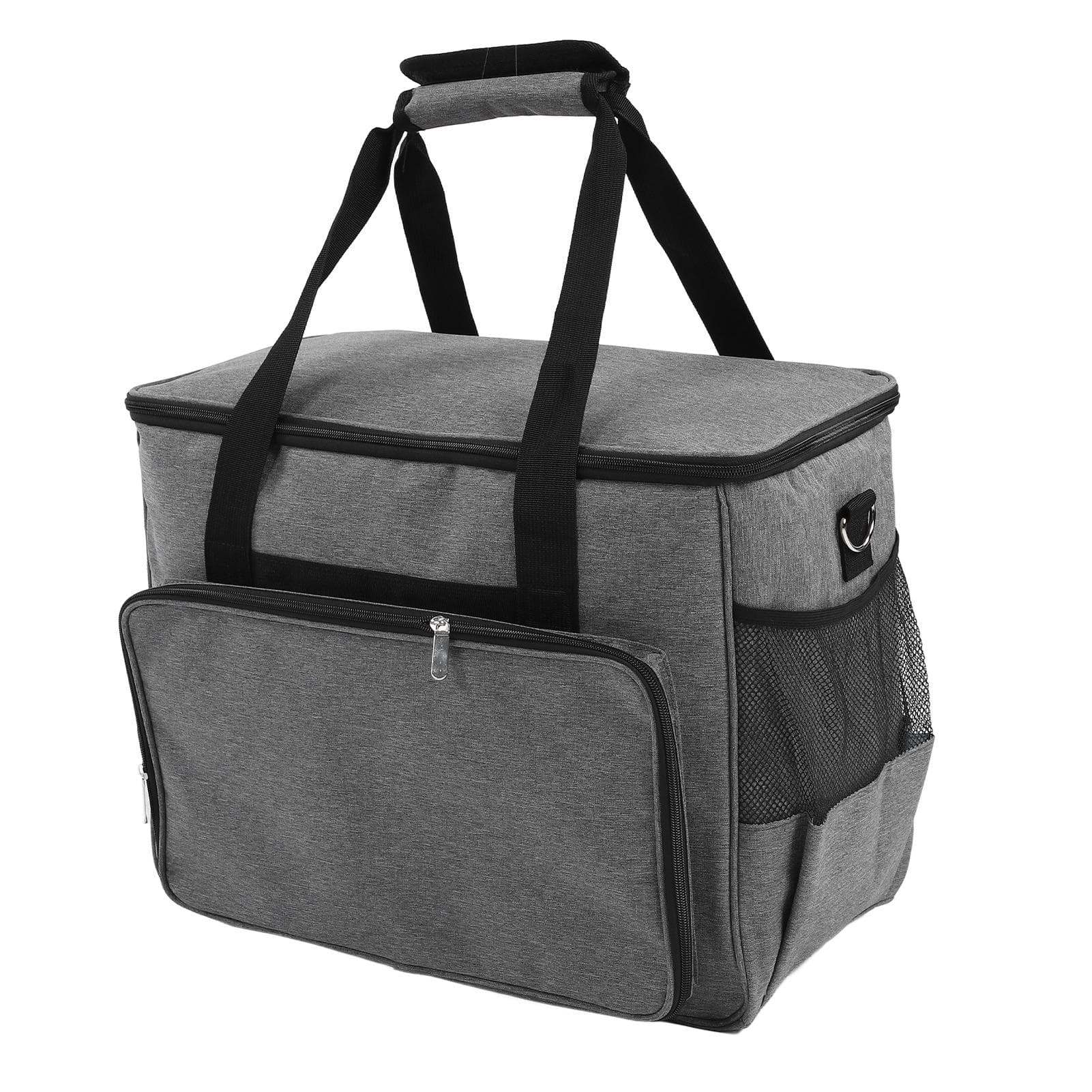 Sewing Machine Bag Large Capacity Portable Adjustable Strap Wide Opening Wide Application Sewing