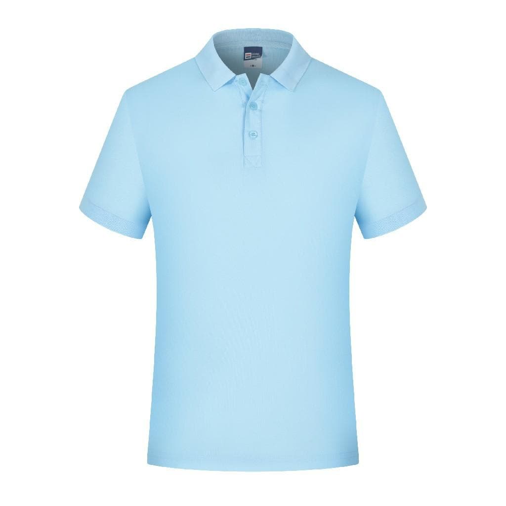 Pure Cotton Breathable Comfortable Spring Summer Autumn Short-sleeved Sports Casual Business Polo Shirt Top Men‘s Clothing Gift XXL