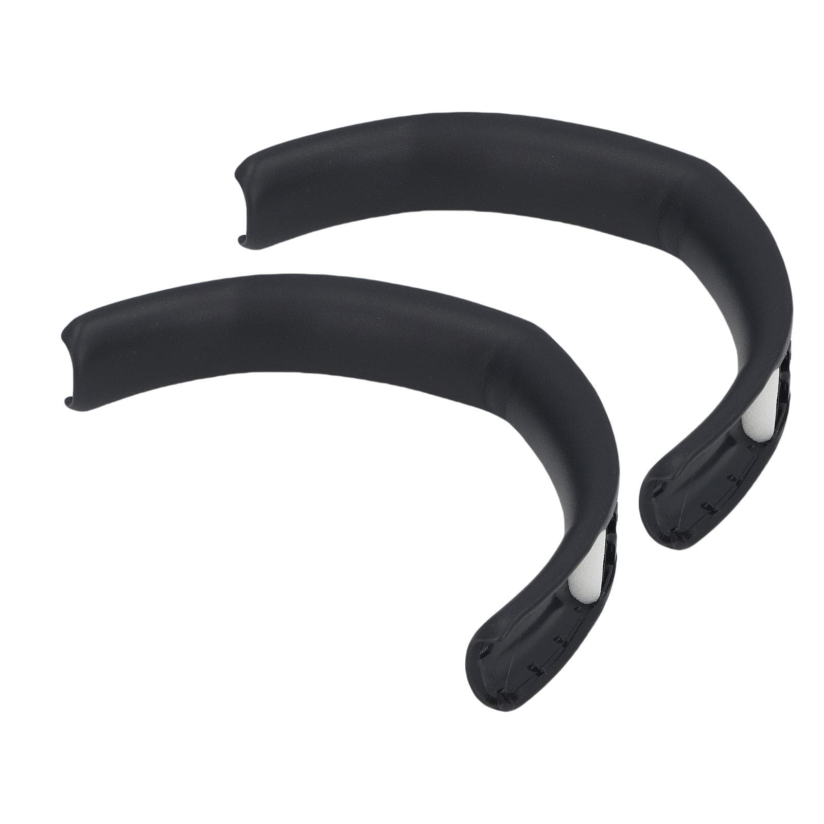 2pcs Replacement Headband Pads Fit for QC Ultra Headphones Repair Parts Easy DIY Installation White black